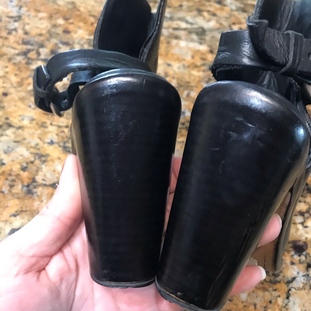 Rag & Bone Wyatt Open Toe Bootie Sz7.5 - image 7